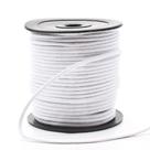 Cordão de Algodão Trançado Simples Branco Danitex 3mm - 50 Metros