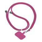 Cordão de Celular Ajustável com 2 Placas Suporte Alça Transversal até 75cm, Universal