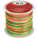 Cordão de Cetim 1MM Multicolorido - Rolo com 20 Metros Cordão de Cetim 1MM Multicolorido - Rolo com 20 Metros