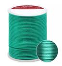 Cordão de cetim 2mm arte punto cd001 cor 161 petróleo 50 metros