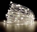 Cordão de Cobre Luz de Fada 2 Metros 20 Leds Branco Frio Cordão de Cobre Luz de Fada 2 Metros 20 Leds Branco Frio