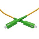 Cordão De Fibra Óptica Simplex Monomodo Sm Sc-apc Sc-apc 9/125µm 10 Metros