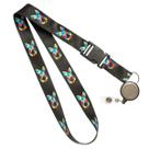 Cordão de Identificação com Roller Clip Retrátil - Autismo e Deficiências Ocultas (1 Und)