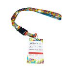 Cordão de identificação Quebra-cabeça para Crachá Autistas TEA + Crachá Pendrive Cordão de identificação Quebra-cabeça para Crachá Autistas TEA + Crachá Pendrive