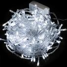 Cordao de led 100 leds-cor claro 5 metros 127v