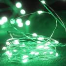 Cordão De Luz LED Roxo E Rosa Com Fio De Cobre USB Para Decoração De Natal, Casamento, Festa,