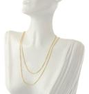 Cordão De Ouro 18k Feminino Corrente Cadeado 0.9 70 Cm Colar
