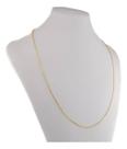 Cordão De Ouro 18k Masculino Corrente Cadeado 1.7 70 Cm