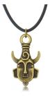 Cordão de Proteção Sam e Dean Supernatural Amuleto do Dean Winchester Metal Bronze Velho Geek