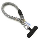 Cordão de pulseira RONGBOER para celular R13 (preto e branco) Cordão de pulseira RONGBOER para celular R13 (preto e branco)