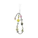 Cordão De Pulso Feminino Colorido Para Celular, Alça Anti-Perda, Corrente De Mão E Pingente De Chave