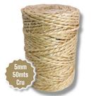 Cordão de sisal Natural 151265 5mm 151265 5mm 50mt Cru Cordão de sisal Natural 151265 5mm 151265 5mm 50mt Cru