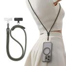 Cordão de Telefone Crossbody TORRAS Ajustável Anti-Roubo - Cor Oliva