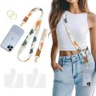 Cordão de telefone Piefly Crossbody Pulseira Boho Art Design