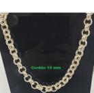 Cordão Elos Português 55 Gramas Prata 950 de Lei 10 mm