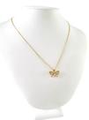 Cordão Feminino 1mm Borboleta - Banhado a Ouro 18k Cordão Feminino 1mm Borboleta - Banhado a Ouro 18k