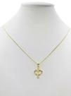 Cordão Feminino 1mm Coração Flechado - Banhado a Ouro 18k Cordão Feminino 1mm Coração Flechado - Banhado a Ouro 18k