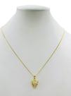 Cordão Feminino 1mm Leopardo - Banhado a Ouro 18k Cordão Feminino 1mm Leopardo - Banhado a Ouro 18k