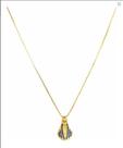 Cordão Feminino Cravejado Banhado A Ouro 18k Luxo