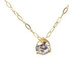Cordão Feminino Em Ouro 18k 45cm Bailarina Com Pingente Ponto De Luz