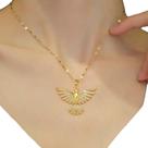 Cordão Feminino Pássaro Cravejado - Banhado a Ouro 18k Cordão Feminino Pássaro Cravejado - Banhado a Ouro 18k