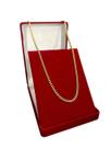 Cordão Feminino Pitbull 3mm - Banhado a Ouro 18k
