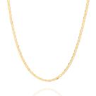 Cordão Feminino Rommanel Elo Longo 50cm Diamantado 531156