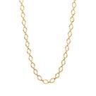 Cordão Feminino Rommanel Trabalhado Losango Banhado Ouro 18k 531468