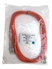 Cordão Fibra Optica 50um Lc Para Sc Duplex - 8 Metros