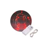 Cordão Fio de Fada 30 Led Fixo a Pilha 3 M Vermelho Cordão Fio de Fada 30 Led Fixo a Pilha 3 M Vermelho