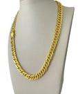 Cordão Grumet 10mm Feminino - Banhado a Ouro 18k Cordão Grumet 10mm Feminino - Banhado a Ouro 18k