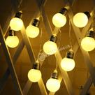 Cordão Jogo de Lâmpadas 20 LEDs Bolinhas Brancas Luz Branco-Morno 110v 804 Cordão Jogo de Lâmpadas 20 LEDs Bolinhas Brancas Luz Branco-Morno 110v 804