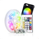 Cordão Led Fita Luz RGB 5m Controle E Aplicativo Impermeável