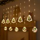 Cordão LED Pisca Pisca 3m Natal Globo Branco Quente 110v Cordão LED Pisca Pisca 3m Natal Globo Branco Quente 110v