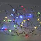 Cordão Luminoso Fio Fada Arame Estático LED Pilha - Taschibra Cordão Luminoso Fio Fada Arame Estático LED Pilha - Taschibra