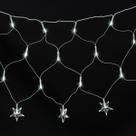 Cordão Luminoso Leds Taschibra Rede Estrela 3m 100 Led 110V