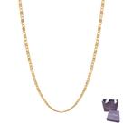Cordão Masculino Elos Trabalhados Elegante E Casual Banhada Ouro Rommanel Cordão Masculino Elos Trabalhados Elegante E Casual Banhada Ouro Rommanel