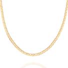 Cordão Masculino Rommanel Banhado A Ouro 18k Tamanho 60 Elegante Casual