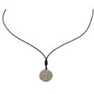 Cordão Medalha São Bento Prateado