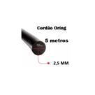 Cordão Oring 2,5 Mm Nitrilico Maciço - 5 Metros Cordão Oring 2,5 Mm Nitrilico Maciço - 5 Metros