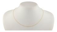 Cordão Ouro 18k Feminino Corrente Cadeado 1.0 45 Cm Garantia Amarelo Cordão Ouro 18k Feminino Corrente Cadeado 1.0 45 Cm Garantia Amarelo