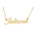 Cordão Personal Juliana Ouro 18 Kilates Peso 2,00 Gramas 45 Cm Todos Nomes Cordão Personal Juliana Ouro 18 Kilates Peso 2,00 Gramas 45 Cm Todos Nomes