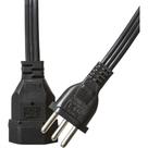 Cordao Prol.Fiolux Hard 20A 2P+T 03Mt Preto Cordao Prol.Fiolux Hard 20A 2P+T 03Mt Preto
