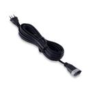Cordão Prolongador Tripolar Preto 10 Metros Force Line