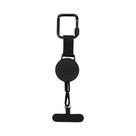 Cordão Retrátil Antifurto Para Celular Com Clipe De Cinto E Mosquetão Para Uso Externo