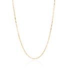 Cordão Rommanel Banhado Ouro 18k 60cm Masculino 532531 Cor:Dourado Cordão Rommanel Banhado Ouro 18k 60cm Masculino 532531 Cor:Dourado