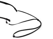 Cordão Segurança Para Óculos HB Sicurezza Polished Black Cordão Segurança Para Óculos HB Sicurezza Polished Black