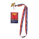 Cordão Silver Buffalo DC Comics Mulher Maravilha com porta-crachá