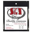 Cordas de aço para pedais SIT Buddy Emmons Nickel C6th Tuning