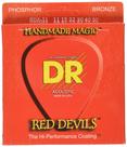 Cordas de guitarra acústica DR Strings Red Devils Red Coated